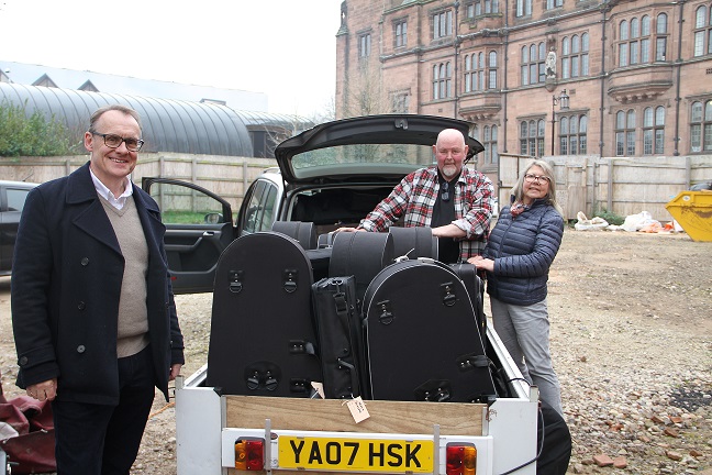 Brass for Africa instrument exchange at Drapers' Hall