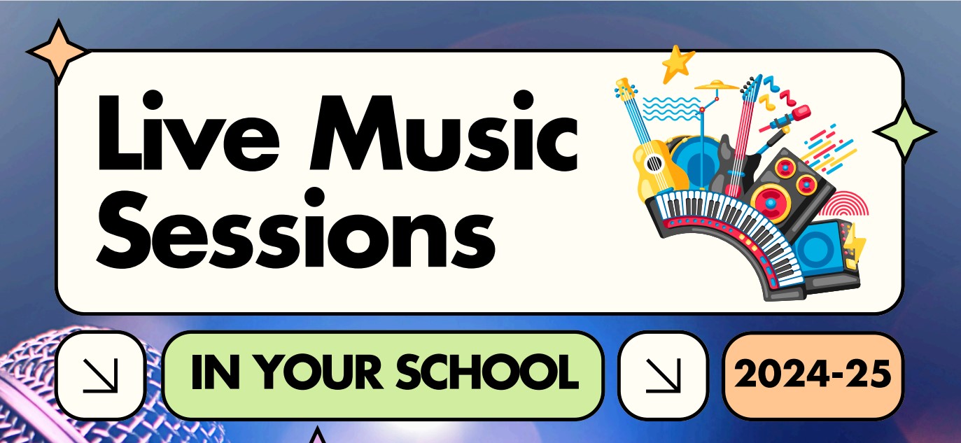 Book Live Music in your school this academic year